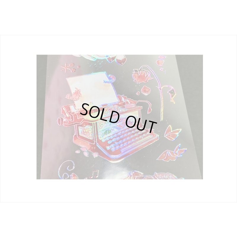 画像8: 薔薇＊シルバーレインボー＊箔押し＊PETテープ＊はく離式＊海外マステ＊クリックポスト不可