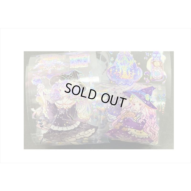 画像8: 魔法＊シルバーレインボー＊箔押し＊PETテープ＊はく離式＊海外マステ＊クリックポスト不可