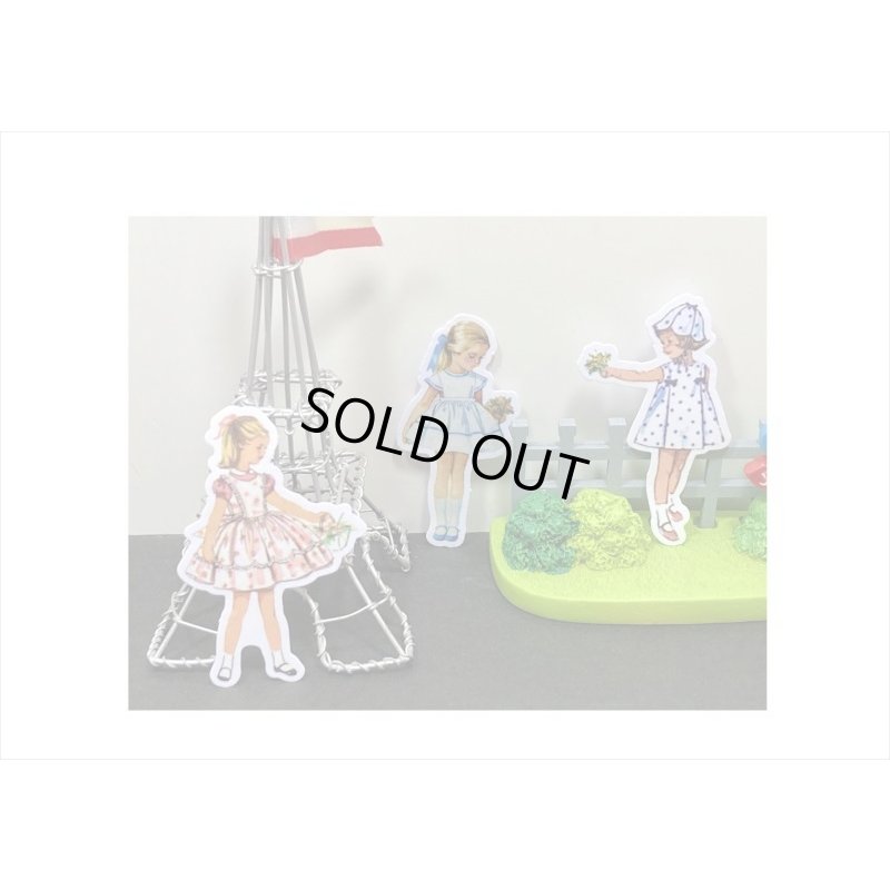 画像3: ホワイト＊本みたいな台紙の和紙シール＊40枚＊海外製