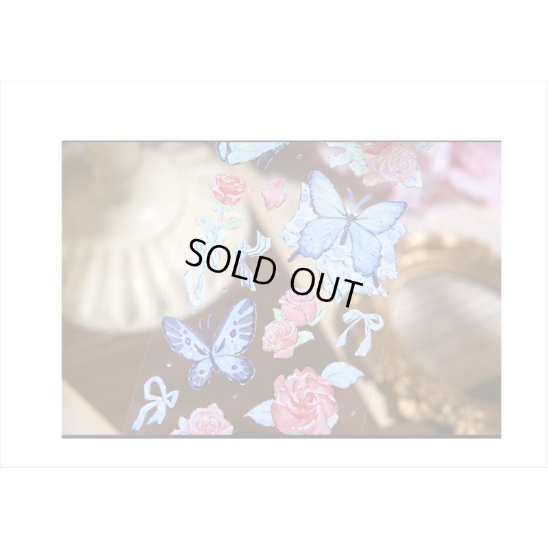 画像17: レーザーシルバー＊PETシール＊3種セット＊箔おし＊縦長＊3シート×3＊海外製