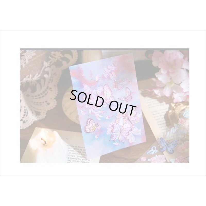 画像18: レーザーシルバー＊PETシール＊3種セット＊箔おし＊縦長＊3シート×3＊海外製