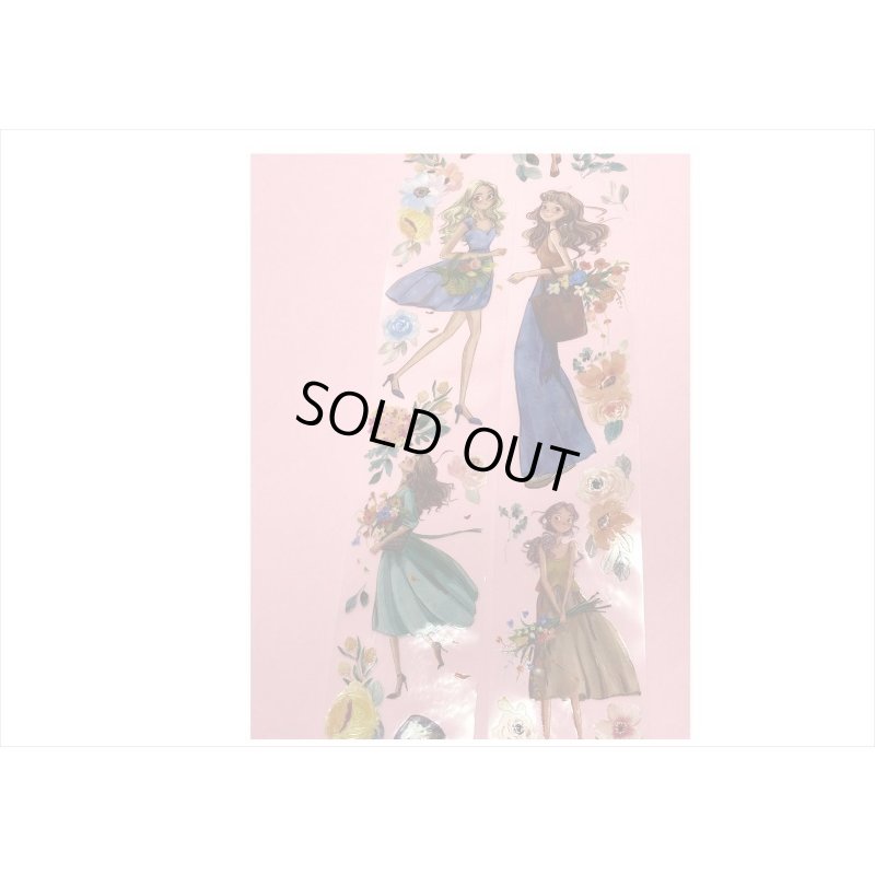 画像4: クールガール＊PETテープ＊はく離式＊海外マステ＊クリックポスト不可