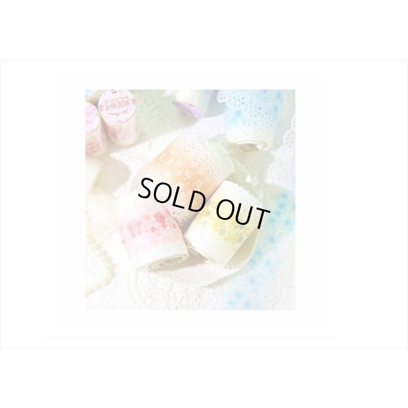 画像4: テープを少しずつ制覇！！レースペーパーみたいなマステ＊6種♪海外製