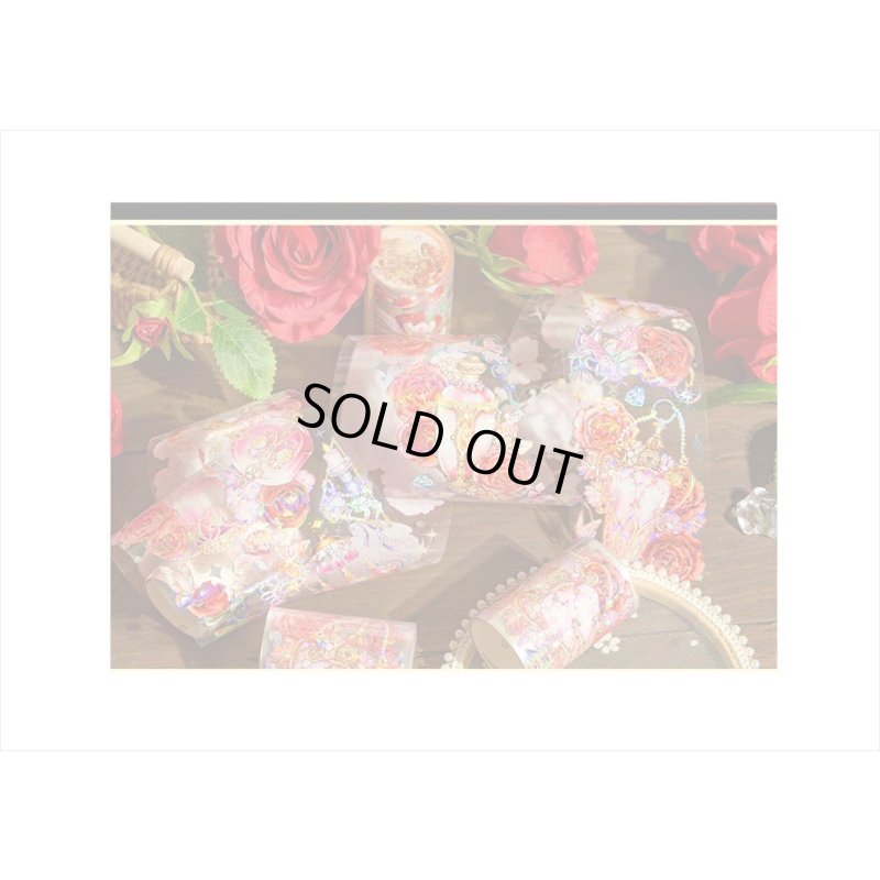 画像3: シェルライト＊ローズ＊PETテープ＊はく離式＊海外マステ＊クリックポスト不可