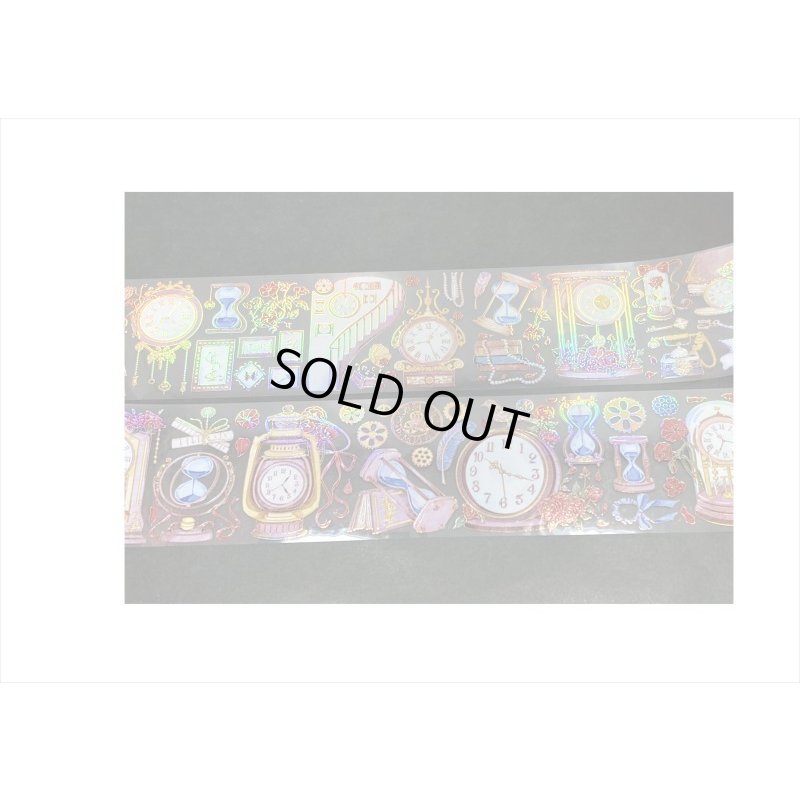 画像4: 五宝＊シェルライト＊アンティーク時計＊PETテープ＊はく離式＊海外マステ＊クリックポスト不可