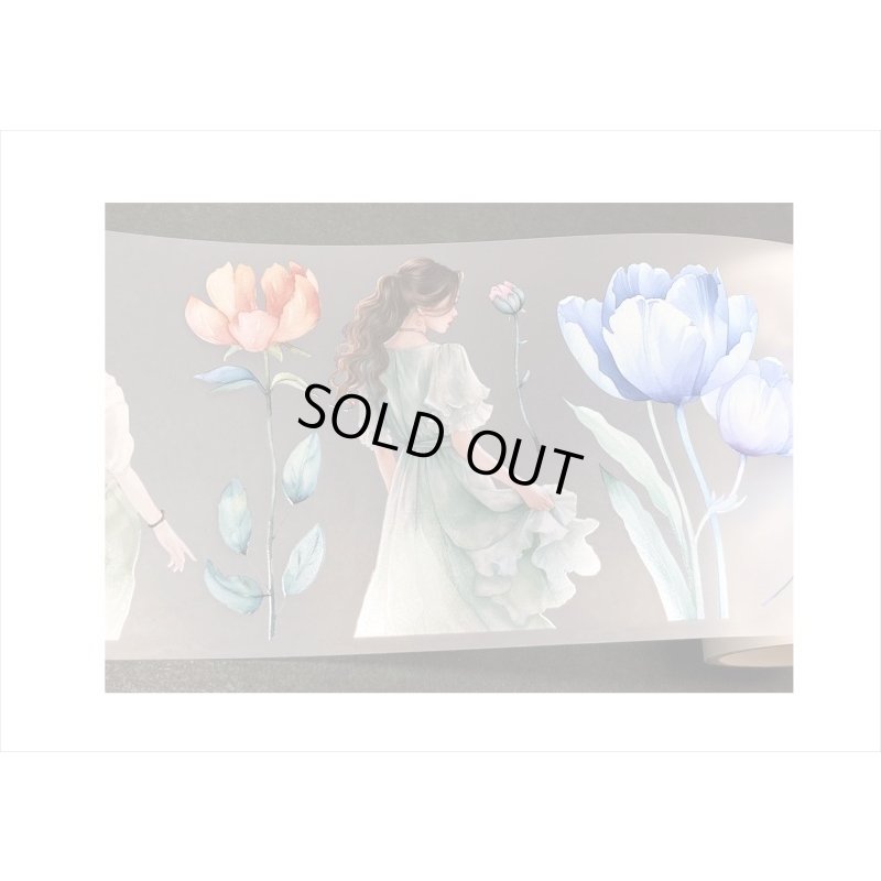 画像7: 五宝＊特殊インク＊花言葉＊マットPETテープ＊はく離式＊海外マステ＊クリックポスト不可