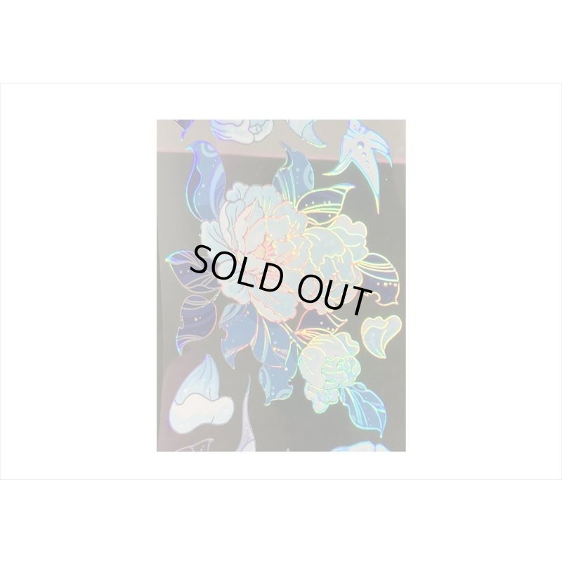 画像8: 五宝＊シェルライト＊青い牡丹＊PETテープ＊はく離式＊海外マステ＊クリックポスト不可