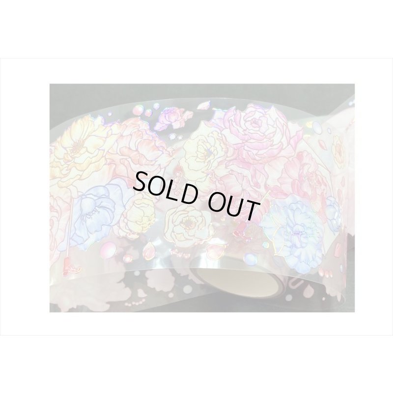 画像7: 五宝＊シェルライト＊フラワーパラソル＊PETテープ＊はく離式＊海外マステ＊クリックポスト不可