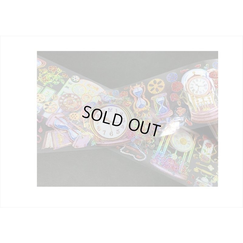 画像7: 五宝＊シェルライト＊アンティーク時計＊PETテープ＊はく離式＊海外マステ＊クリックポスト不可