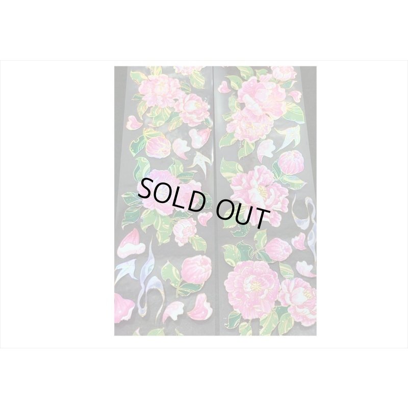 画像4: 五宝＊シェルライト＊ピンク牡丹＊PETテープ＊はく離式＊海外マステ＊クリックポスト不可