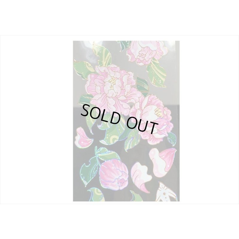 画像6: 五宝＊シェルライト＊ピンク牡丹＊PETテープ＊はく離式＊海外マステ＊クリックポスト不可