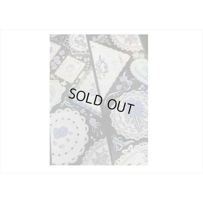 画像7: 五宝＊シェルライト＊ブルーのつぼみ＊PETテープ＊はく離式＊海外マステ＊クックポスト不可