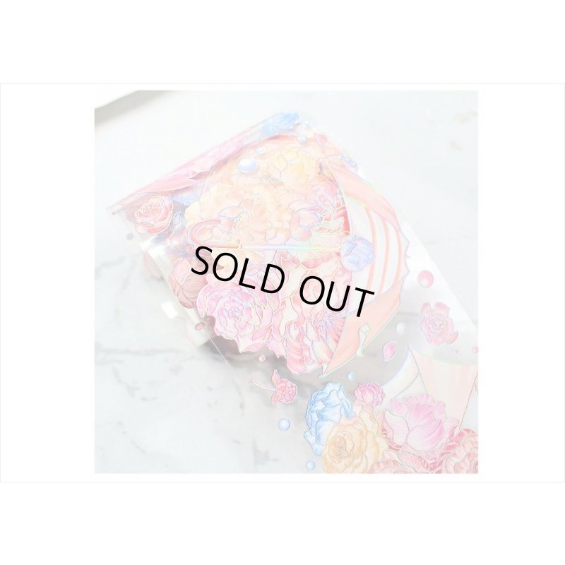 画像3: 五宝＊シェルライト＊フラワーパラソル＊PETテープ＊はく離式＊海外マステ＊クリックポスト不可