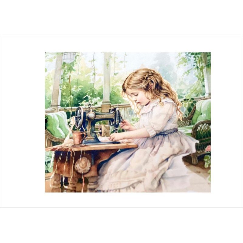 画像4: CuteGirl＊ソーイング＊光沢シール＊18枚＊オリジナル