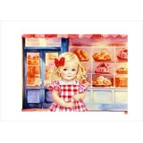 CuteGirl＊ベーカリー＊光沢シール＊12枚＊オリジナル