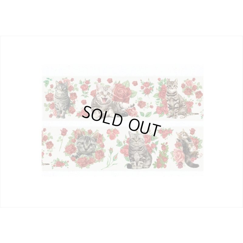 画像8: テープを少しずつ制覇！！フラワーキャット＊6種＊PETテープ＊海外製