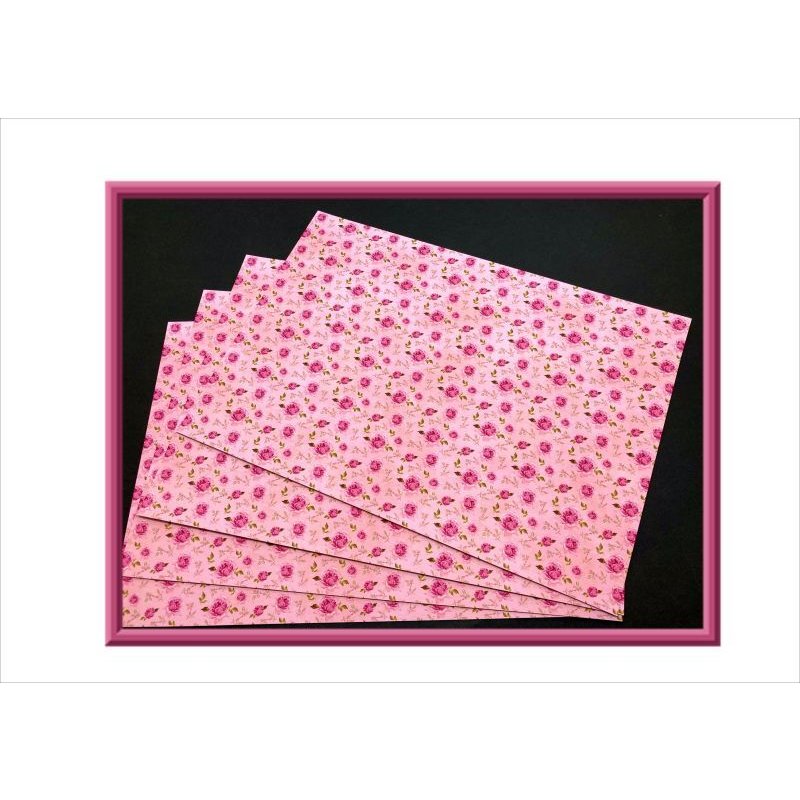 画像3: 両面印刷＊ひまわりと女性＊フォトマット紙＊4枚＊コラージュペーパー＊オリジナル