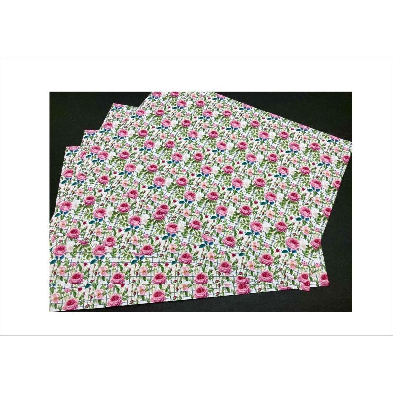 画像3: 両面印刷＊窓辺の女性＊フォトマット紙＊4枚＊コラージュペーパー＊オリジナル