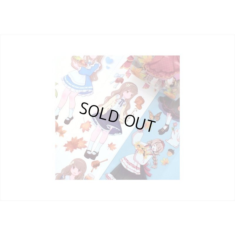 画像4: テープを少しずつ制覇！！女の子の秋＊PETテープ＊特殊インク＊海外製