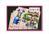 両面印刷＊不思議の国のアリス＊フォトマット紙＊4枚＊コラージュペーパー＊オリジナル