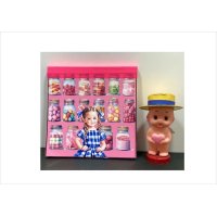 キャンディボトルと女の子🍭＊正方形メモ帳＊54枚綴り＊オリジナル