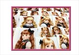 正方形カットシール＊女の子（ハロウィン）＊大小24枚＊オリジナル