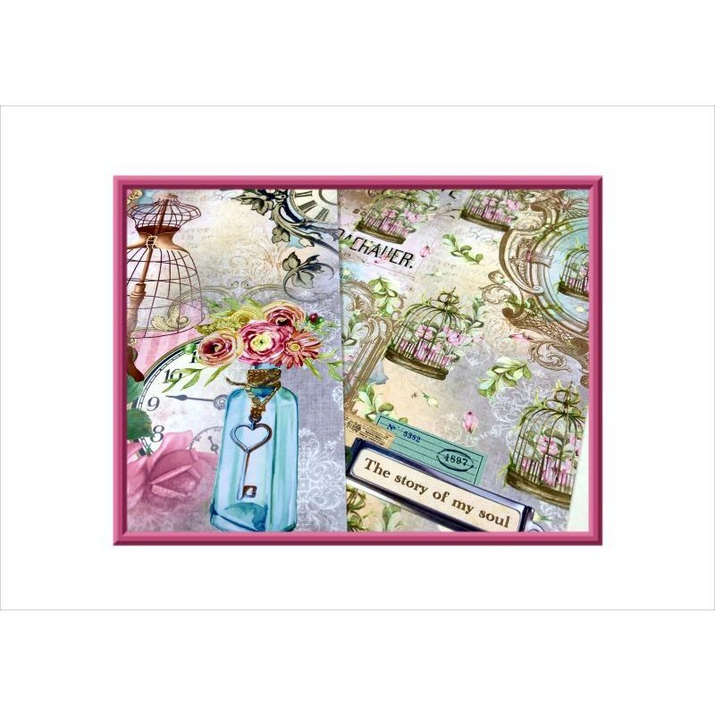 画像4: 柄違いペーパーセット＊トルソー＊10枚＊コラージュペーパー＊オリジナル