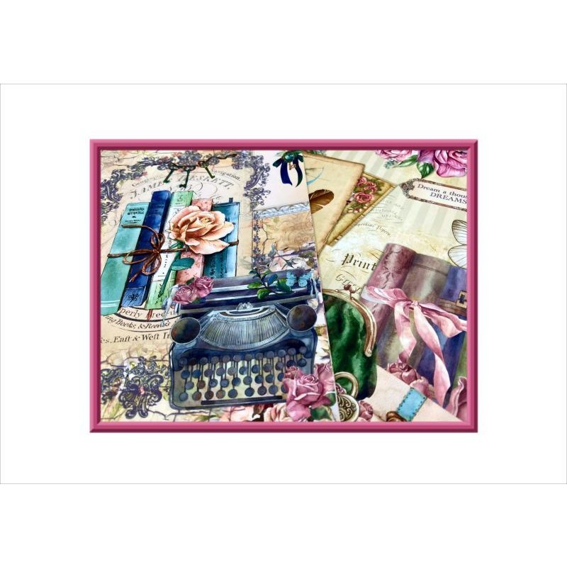 画像7: 柄違いペーパーセット＊トルソー＊10枚＊コラージュペーパー＊オリジナル