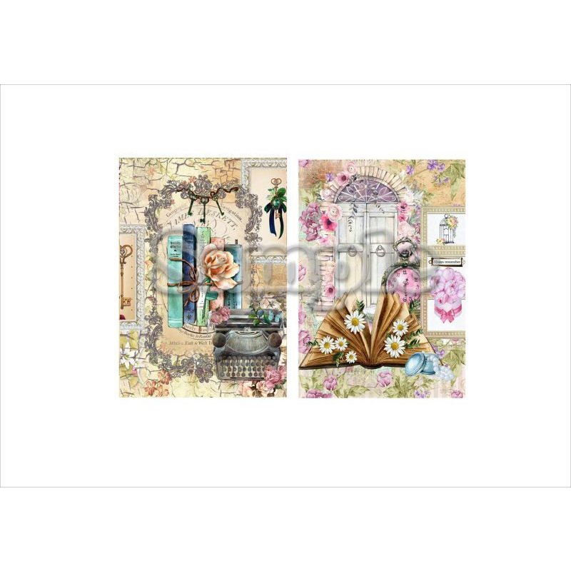 画像10: 柄違いペーパーセット＊トルソー＊10枚＊コラージュペーパー＊オリジナル