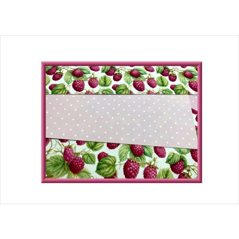 画像4: 両面印刷＊ラズベリー＊フォトマット紙＊4枚＊コラージュペーパー＊オリジナル