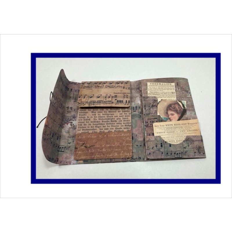 画像8: BOX風ジャンクジャーナル＊ミュージック＊作り方付き♪素材セット＊オリジナル