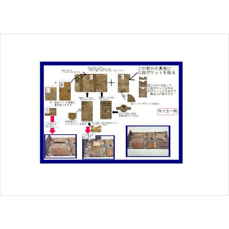 画像13: BOX風ジャンクジャーナル＊ミュージック＊作り方付き♪素材セット＊オリジナル