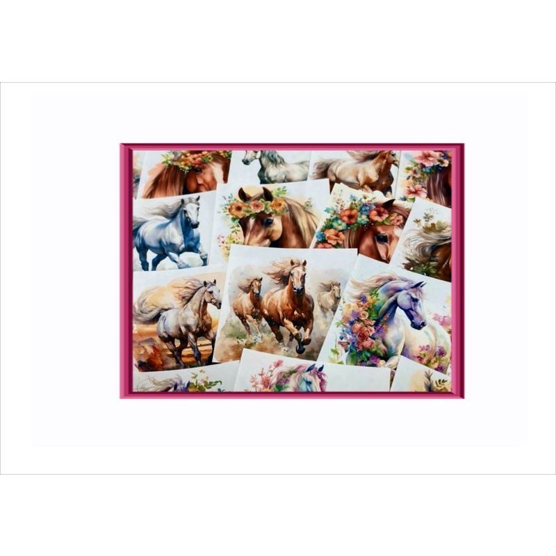 画像11: 正方形カットシール＊馬＊うま＊ホース＊48枚＊オリジナル