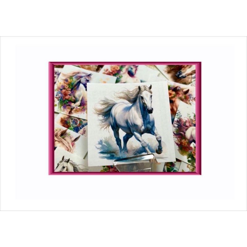 画像4: 正方形カットシール＊馬＊うま＊ホース＊48枚＊オリジナル