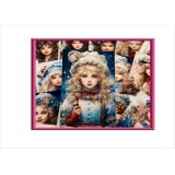 サンタ少女🎅カットシール＊20枚＊オリジナル