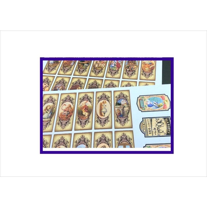 画像6: ジャンクジャーナル♪アリスのカードセット＊素材セット＊オリジナル