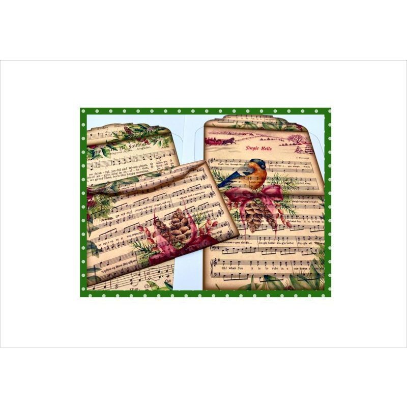 画像3: クリスマス🎅自分で作る素敵な封筒♪4柄＊オリジナル