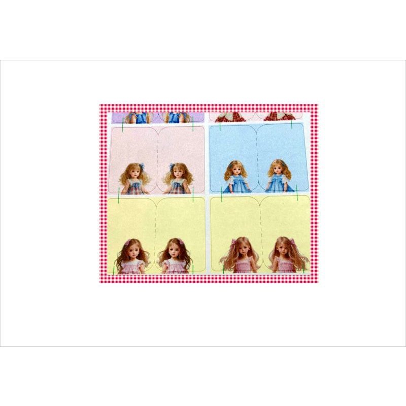 画像3: INDEX＊インデックスシール＊可愛い女の子＊50枚＊オリジナル