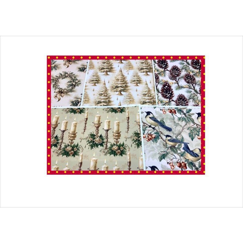 画像13: 柄違い15枚♪クリスマス＊コラージュペーパー＊オリジナル