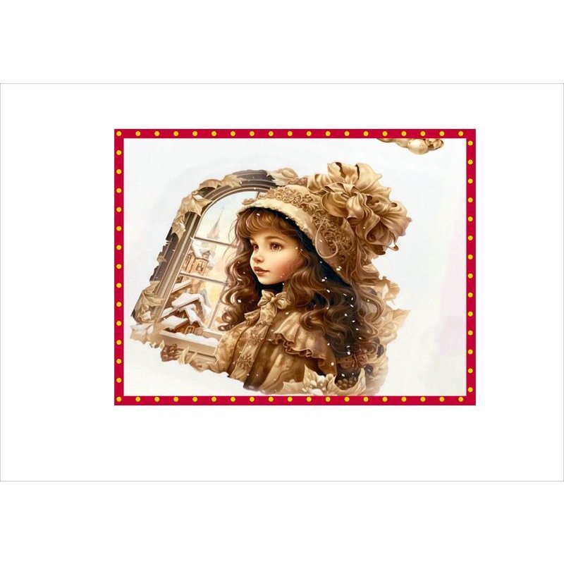 画像4: クリスマスペーパーセット＊素材＊コラージュペーパー＊5枚＊オリジナル