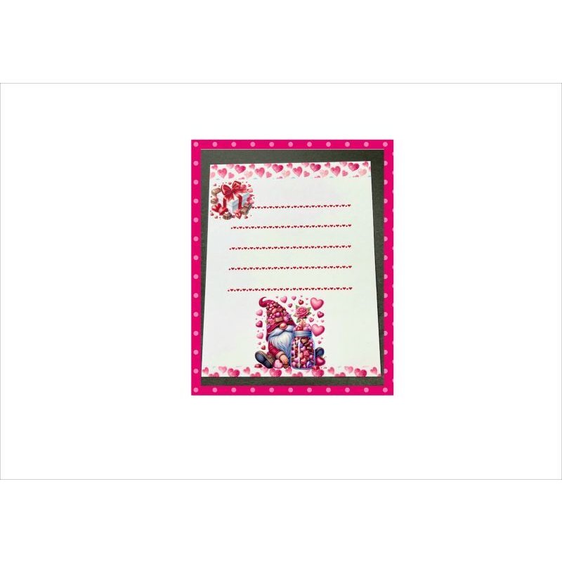 画像8: こびとさんのバレンタイン💓ミニレターセット♪自分で作るミニ封筒＊オリジナル