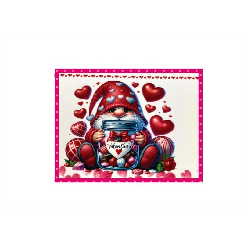 画像10: こびとさんのバレンタイン💓ミニレターセット♪自分で作るミニ封筒＊オリジナル