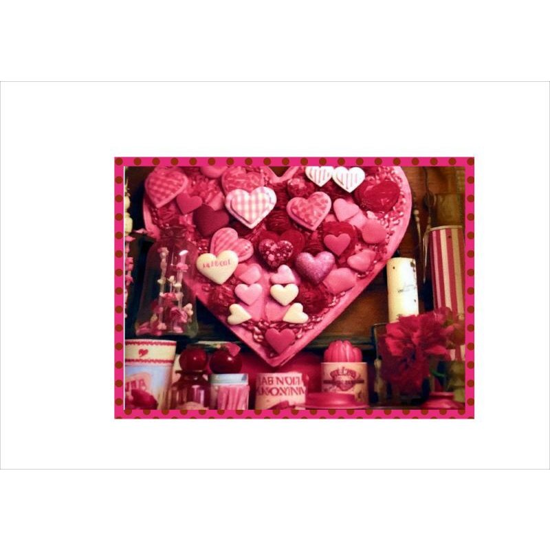 画像12: ハートがいっぱいのメモセット💓5柄＊20枚＊オリジナル