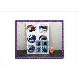 ネコだらけセット＊黒ねこ＊シール＆ペーパー＆ハート型光沢シール＊オリジナル