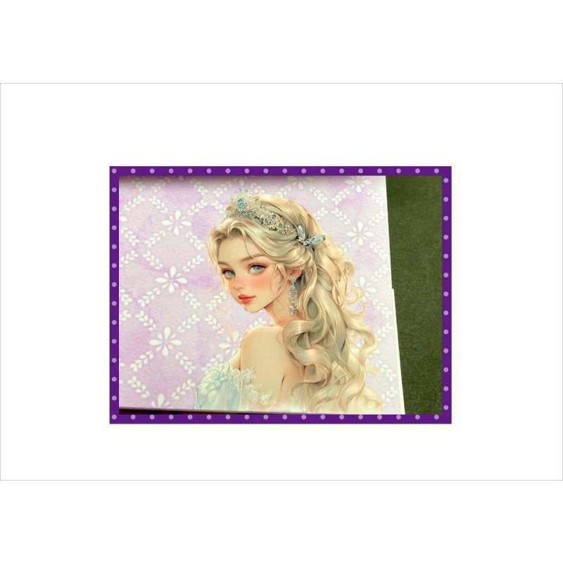 画像9: プリンセス＊ハート型光沢シール付き＊メモ帳＊32枚＊オリジナル