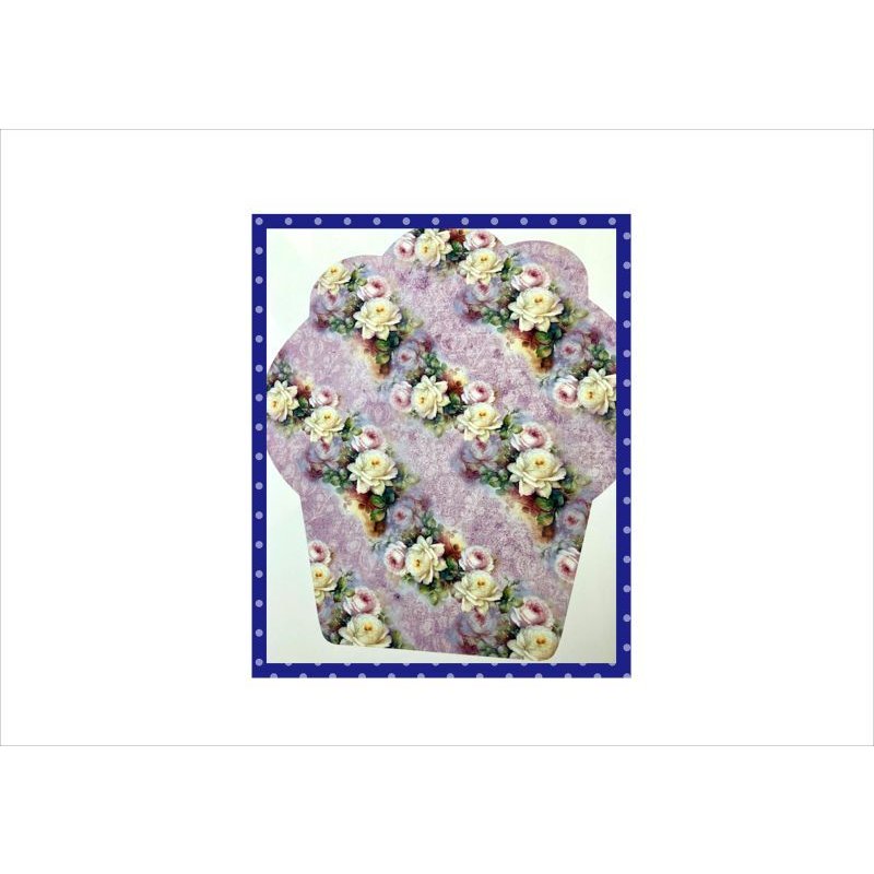 画像4: 自分で作る♪封筒セット＊ROSE＊柄違い4枚＊ オリジナル