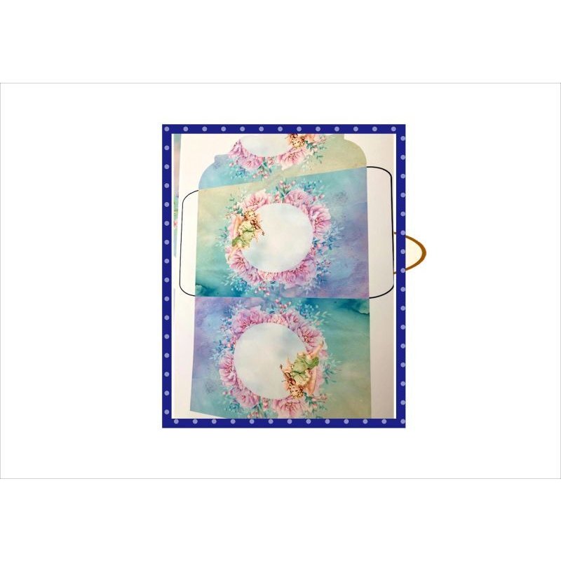 画像7: 自分で作る♪封筒セット＊Angel＊柄違い4枚＊ オリジナル