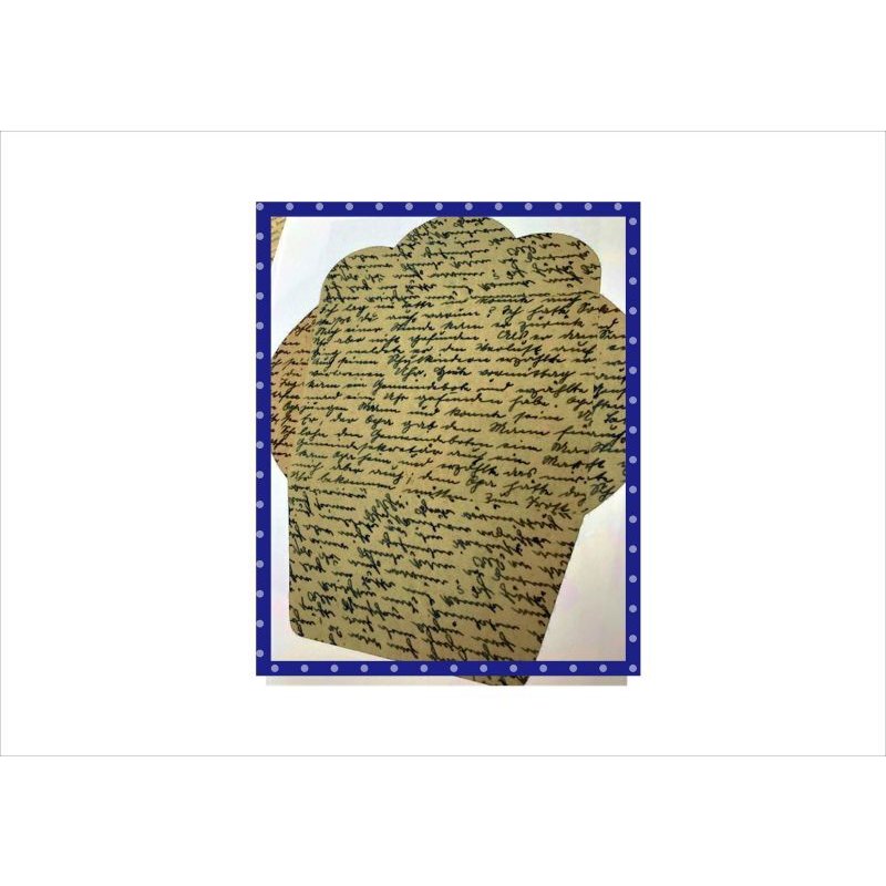 画像4: 自分で作る♪封筒セット＊英字＆楽譜＊柄違い4枚＊ オリジナル