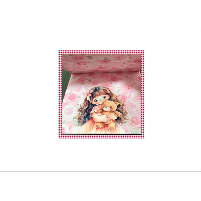 画像11: ちびメモ＊ぬいぐるみ＊女の子＊両面印刷＊正方形＊メモ帳＊36枚＊オリジナル