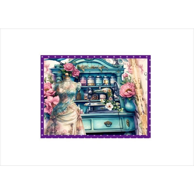 画像9: 素材セット＊ヴィクトリア＊ソーイング＊ファイル作りに＊ オリジナル